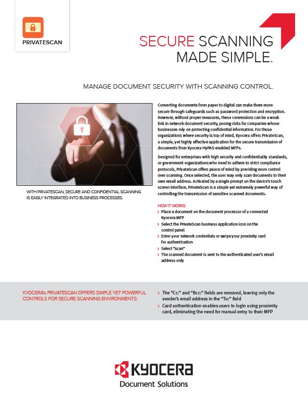 Kyocera,Software, Capture, Distribution, Private Scan, Mega Business Systems