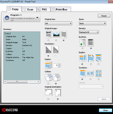 Program Function, Kyocera, Environment, Mega Business Systems